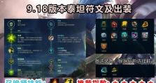 泰坦赛事攻略（掌握泰坦赛事的1个关键，让你的出装成为胜利的保证！）